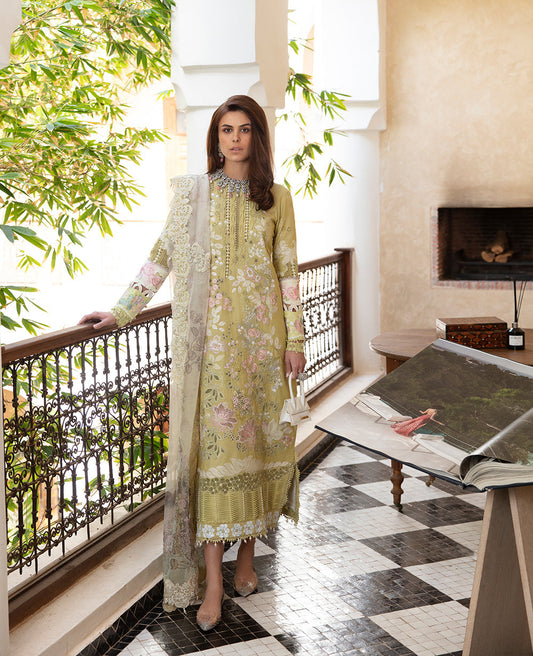 D7-A-Linaria | Republic Womenswear | Amaani Eid Luxury Lawn 2023