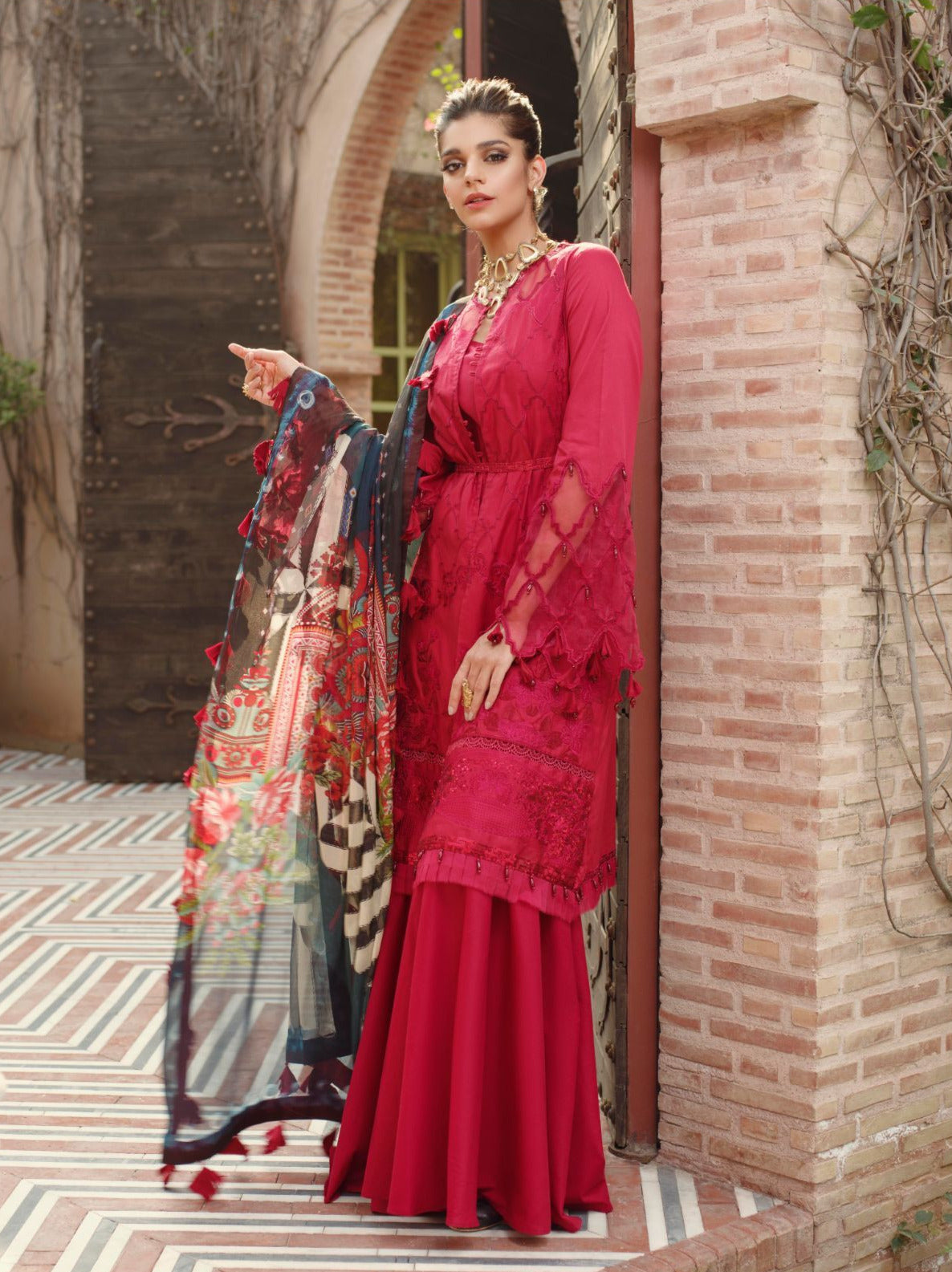 Zimena - SR-09 | Saira Rizwan | Ittehad Textiles | Lawn 2020