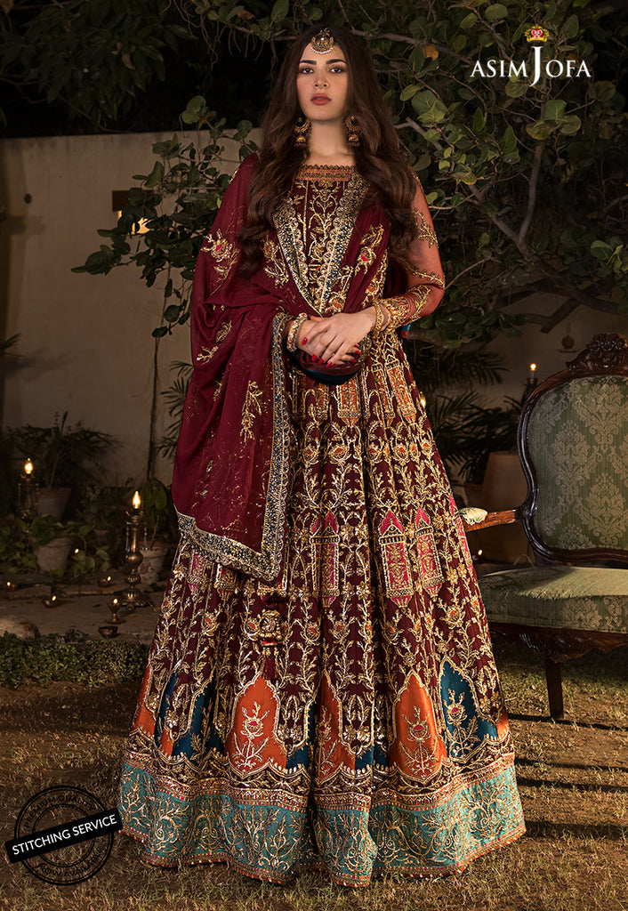 Asim jofa shop bridal collection 2018