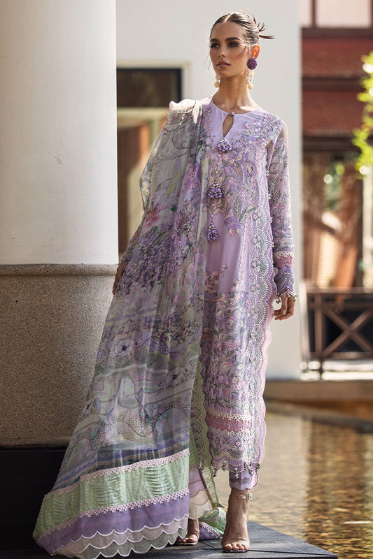 Orchid | Ansab Jahangir | Zoha Luxury Lawn 2023