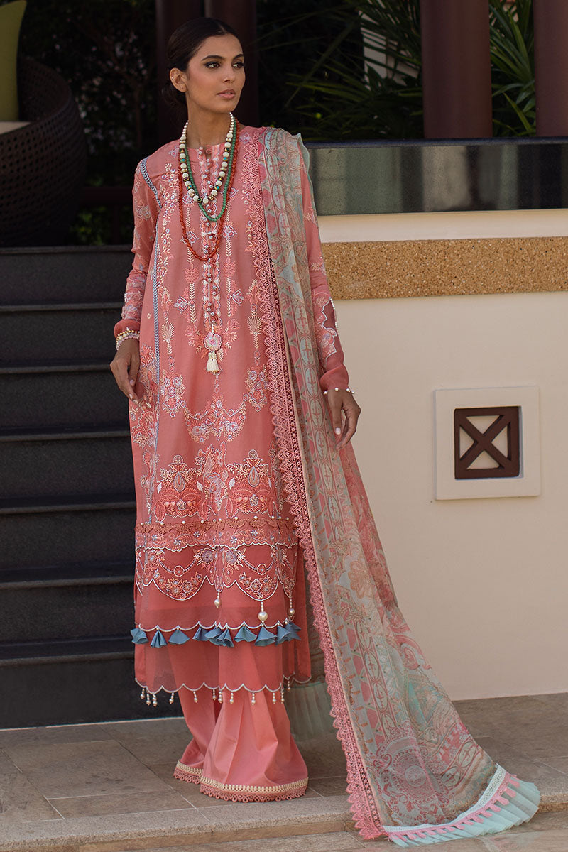 Gladolius | Ansab Jahangir | Zoha Luxury Lawn 2023