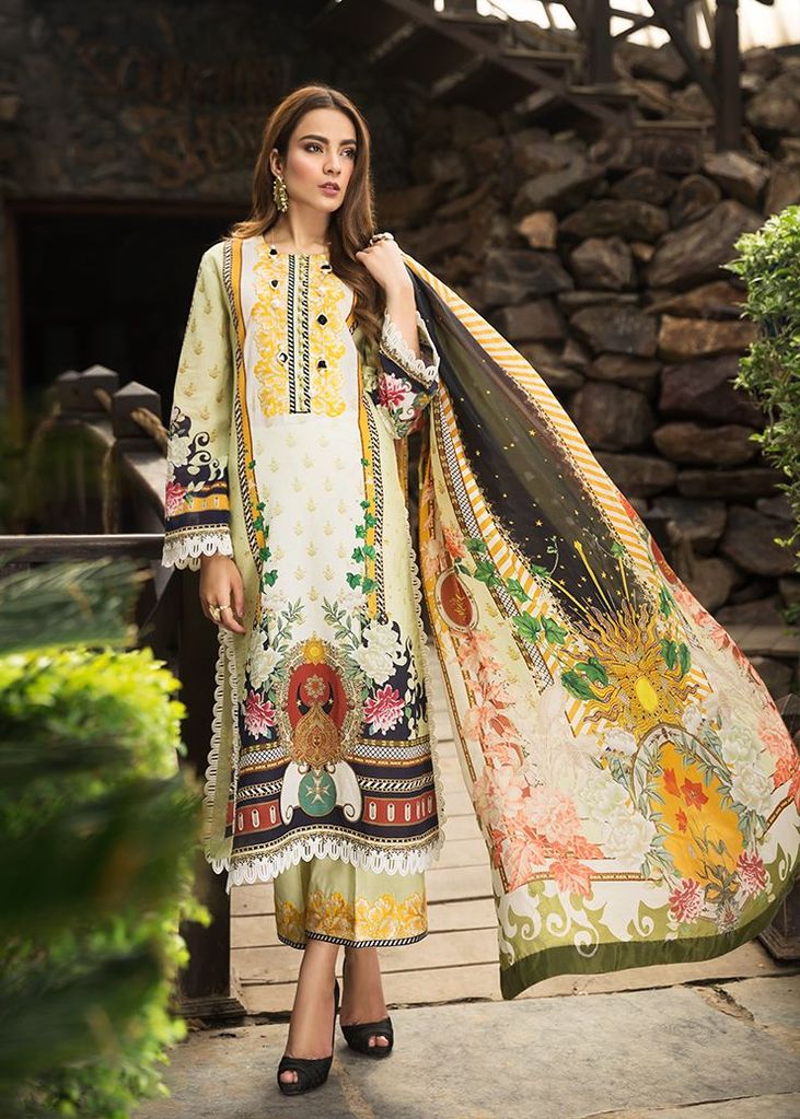 07-Anne Lace | Afrozeh | Sienna Lawn'20
