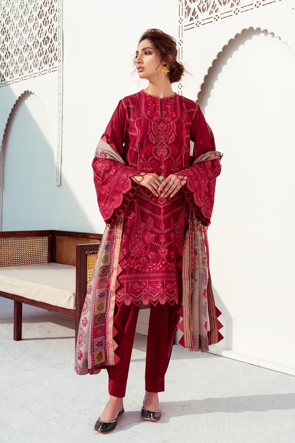 CARNELIAN | Baroque | Swiss Voile Lawn Collection 2021