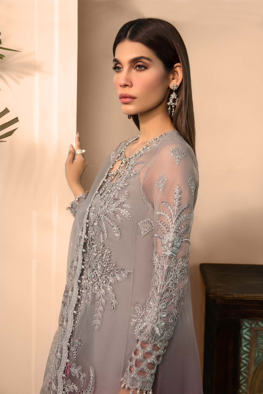 Plum BD-2605 | Maria B | Mbroidered | Eid Heritage Collection 23