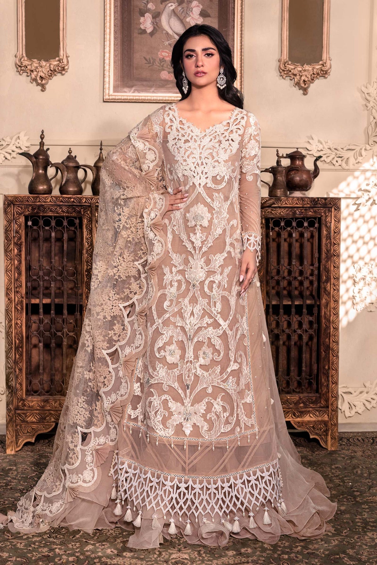 Pink BD-2608 | Maria B | Mbroidered | Eid Heritage Collection 23