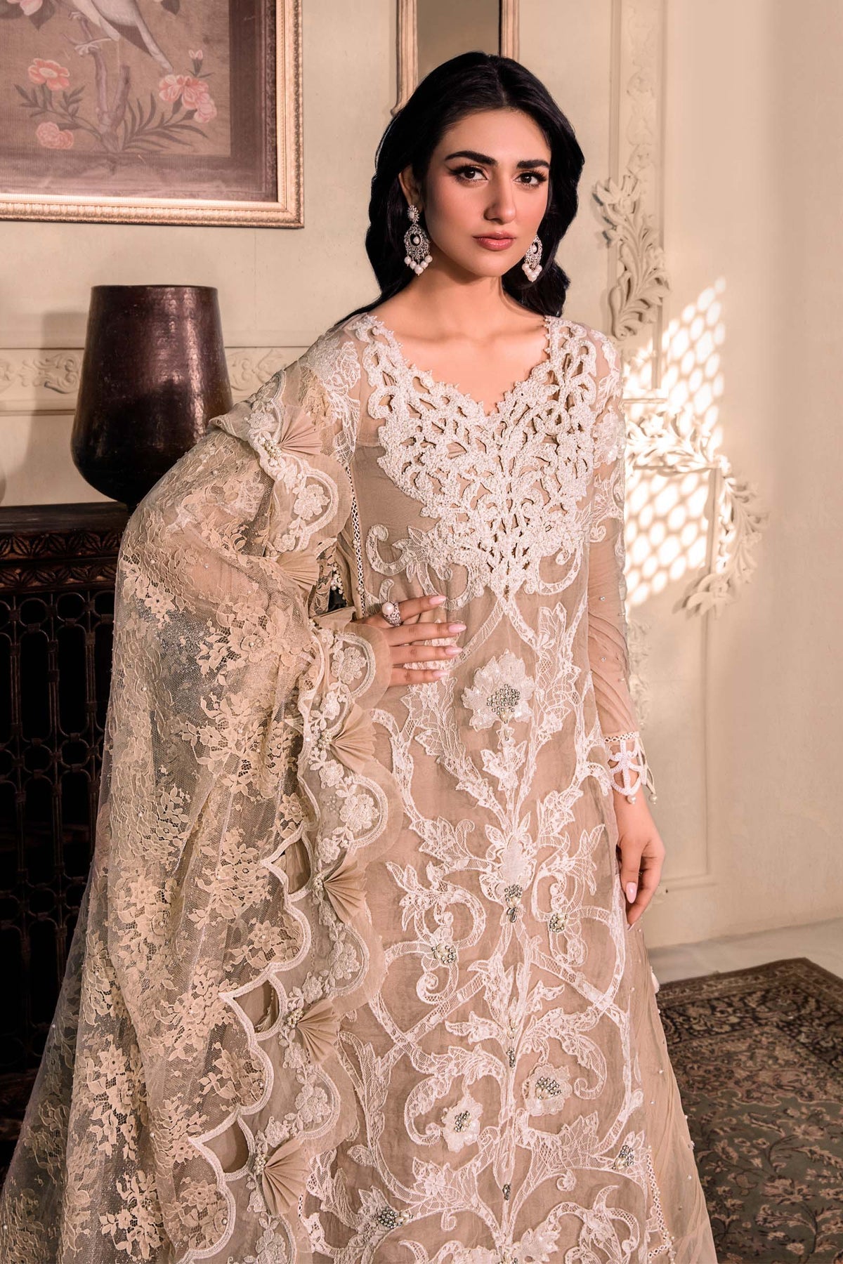 Pink BD-2608 | Maria B | Mbroidered | Eid Heritage Collection 23