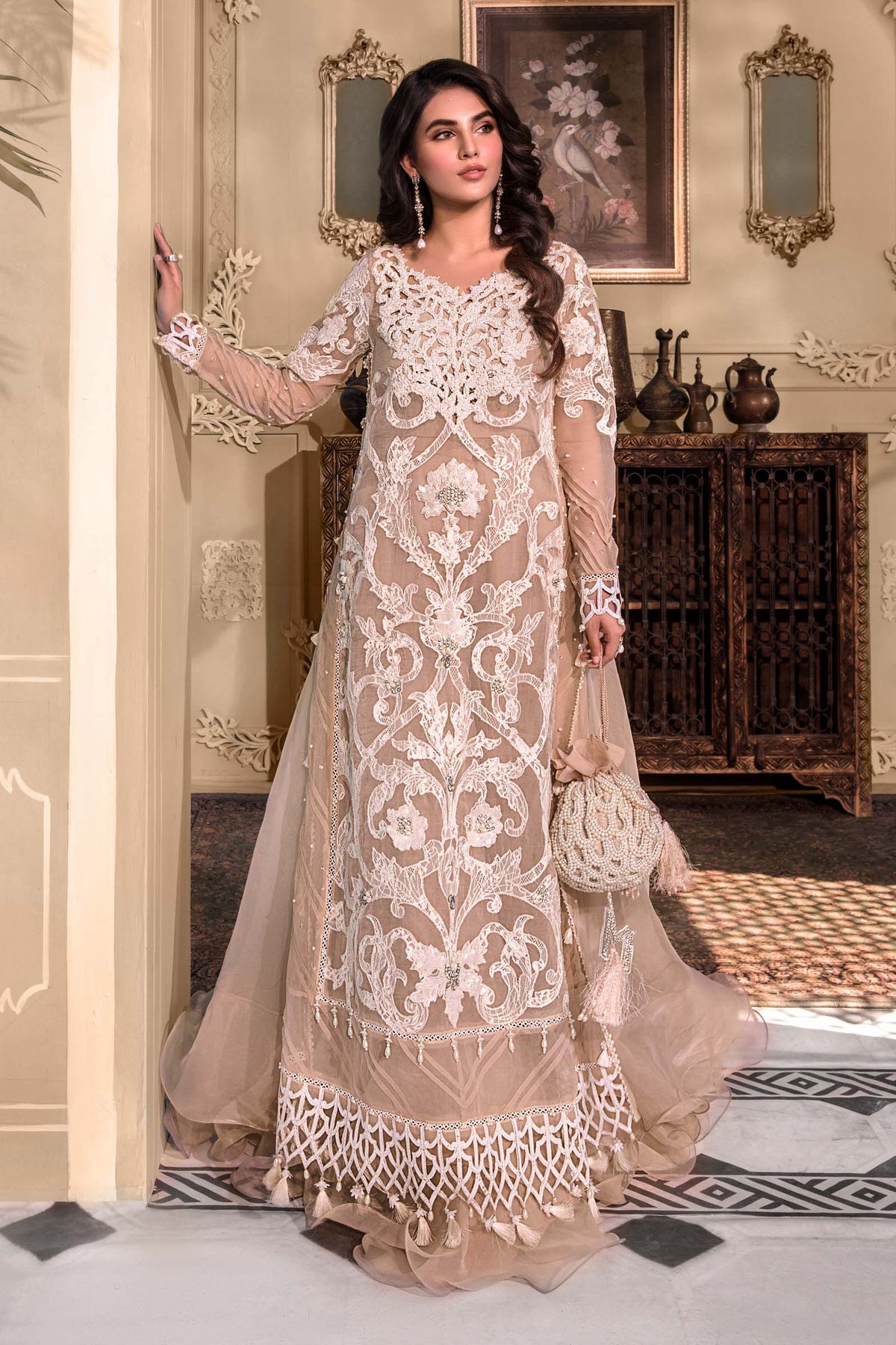 Pink BD-2608 | Maria B | Mbroidered | Eid Heritage Collection 23