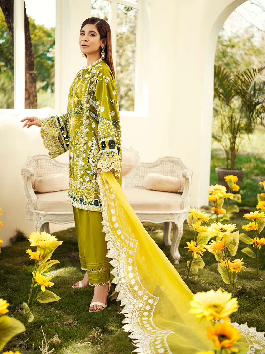 Olivia | Maryam Hussain | Luxury Lawn Collection 2022