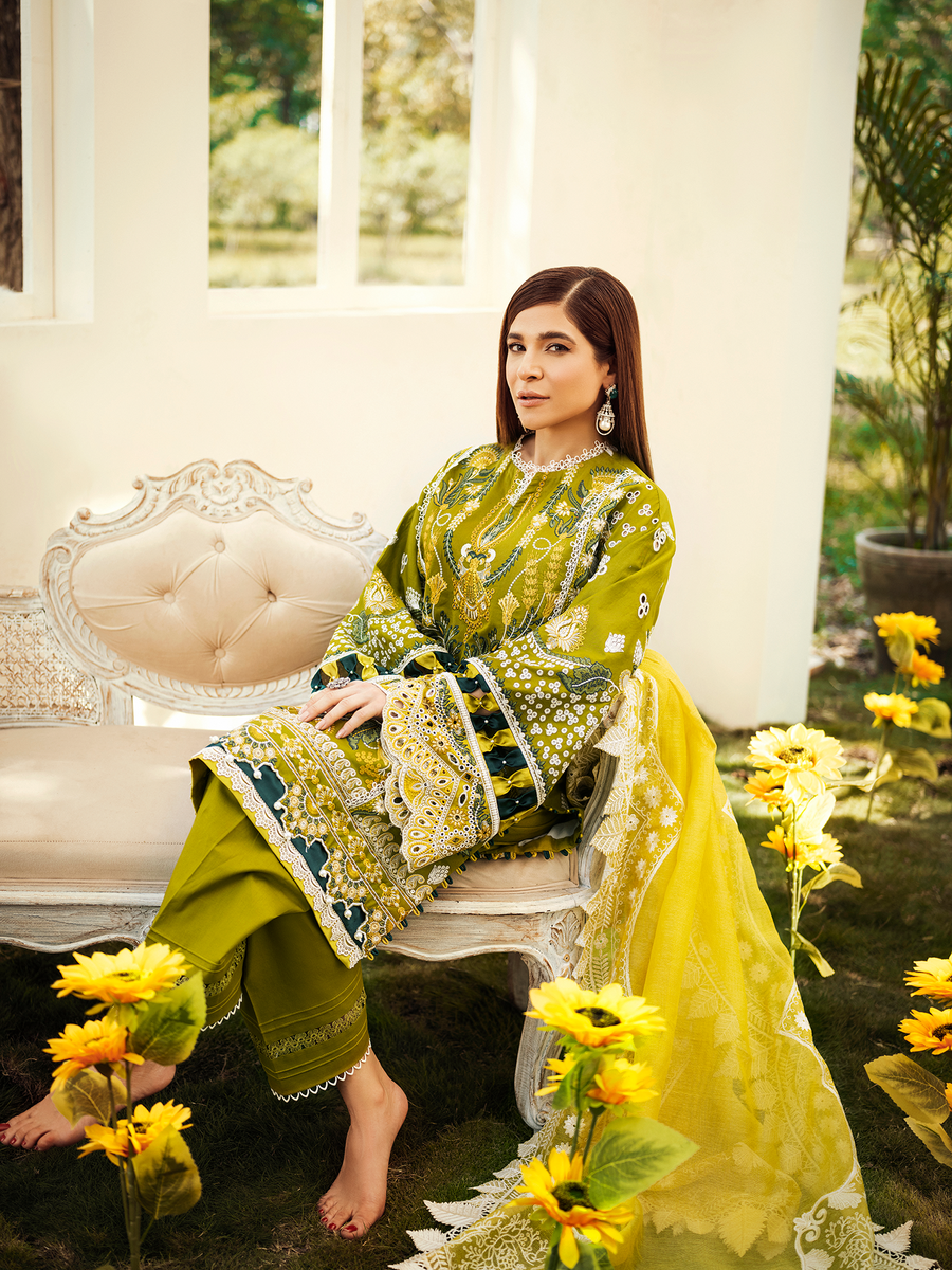 Olivia | Maryam Hussain | Luxury Lawn Collection 2022