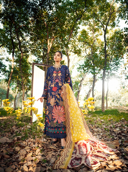 French Knot | Maryam Hussain | Luxury Lawn Collection 2022