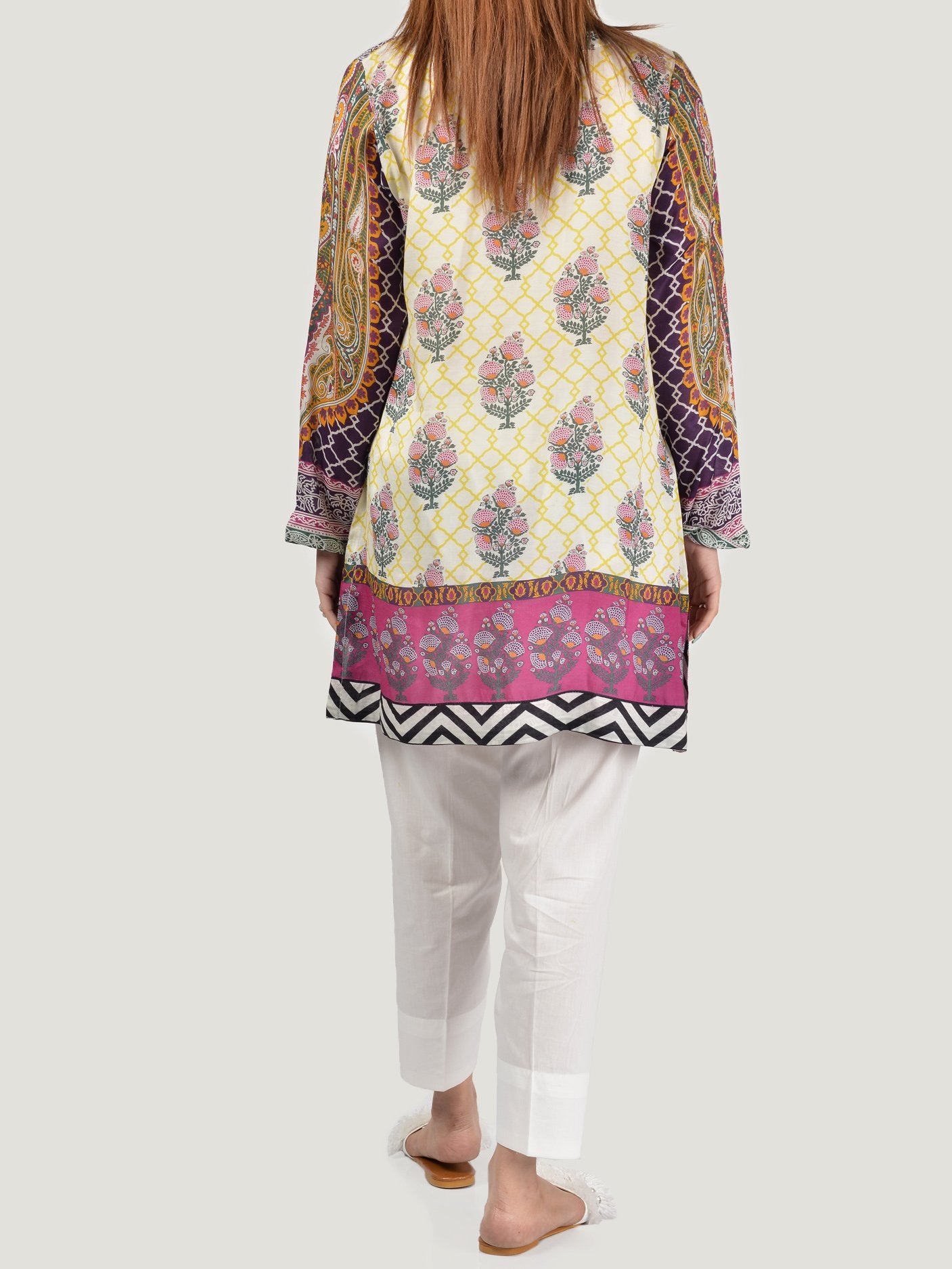 Printed Silk Shirt (P1411) by Limelight