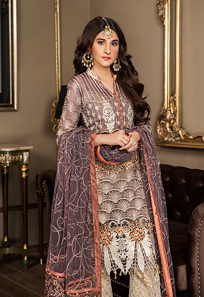 MG - 53 Wisteria Edge (Maryams Luxury Embroidery Collection Gold Vol 5)