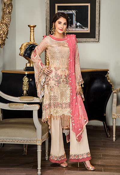 MG - 59 Coral Ballet (Maryams Luxury Embroidery Collection Gold Vol 5)