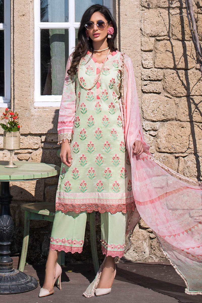 Mystic Rose A  | Zainab Chottani  | Tahra Lawn 2021