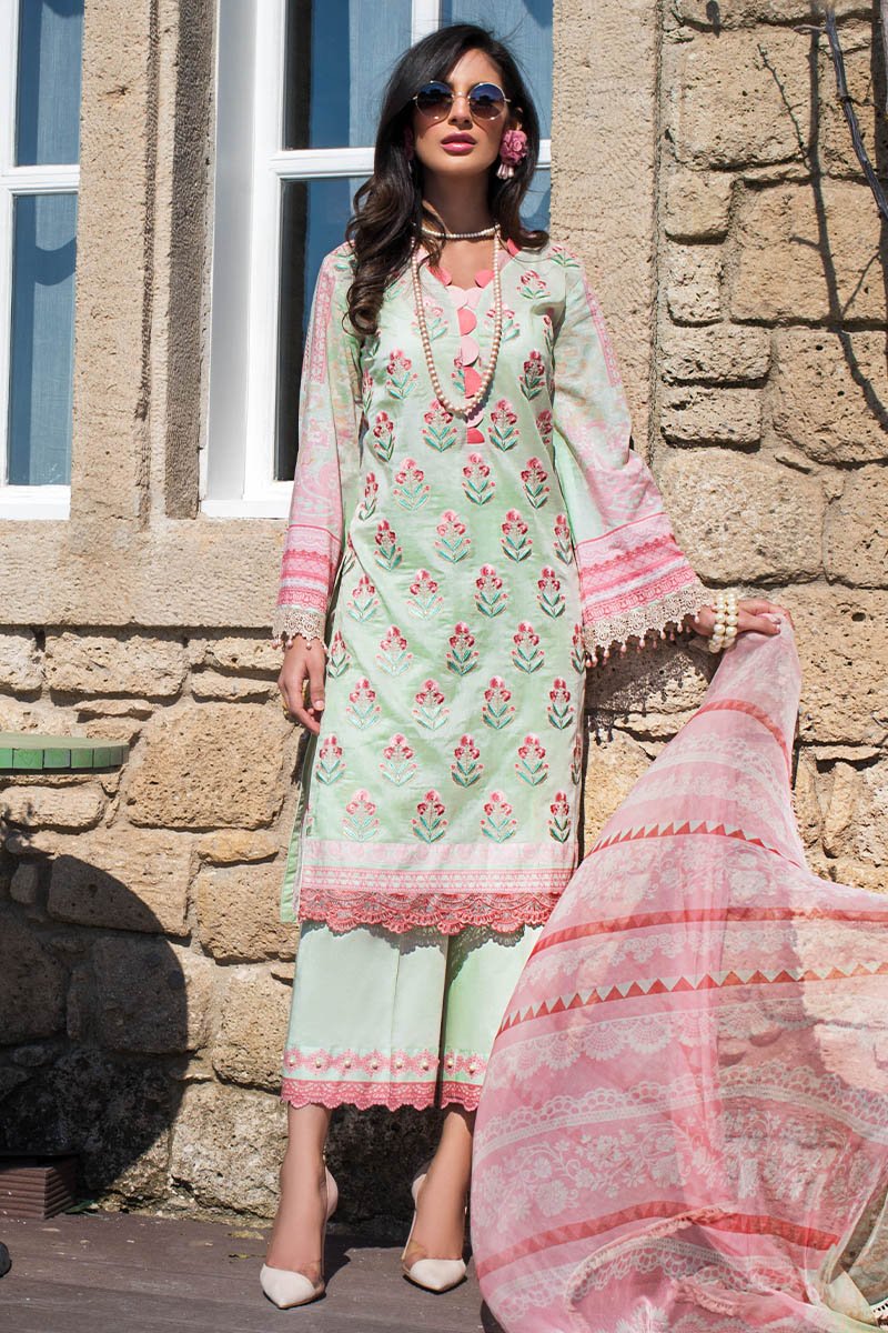Mystic Rose A  | Zainab Chottani  | Tahra Lawn 2021
