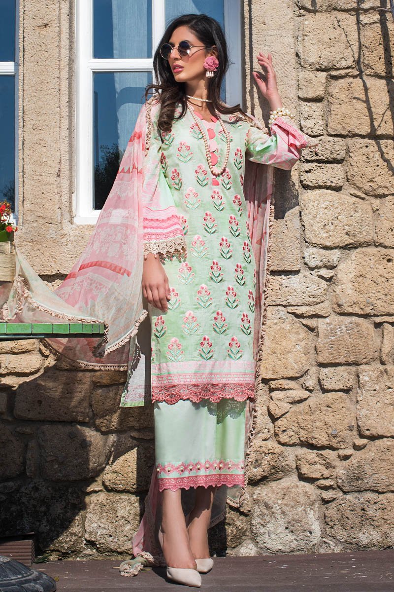Mystic Rose A  | Zainab Chottani  | Tahra Lawn 2021