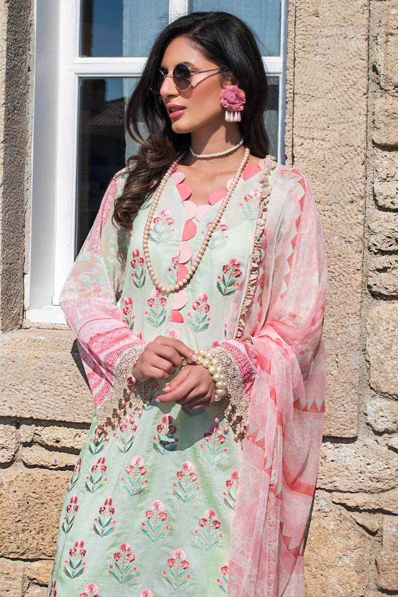 Mystic Rose A  | Zainab Chottani  | Tahra Lawn 2021