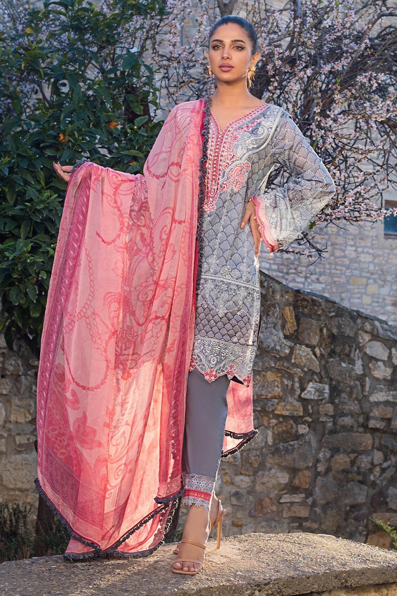 Summer Glory A  | Zainab Chottani  | Tahra Lawn 2021