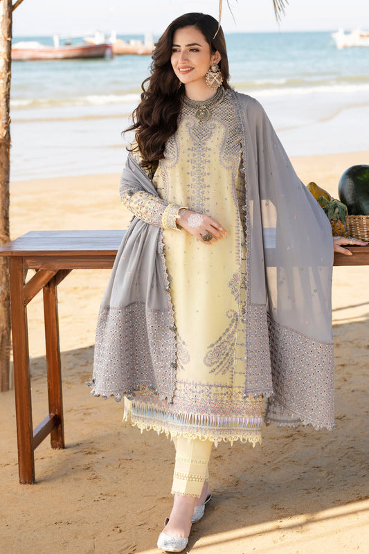 ZAREEN | Jazmin  | Shahkaar Luxury Lawn 2023