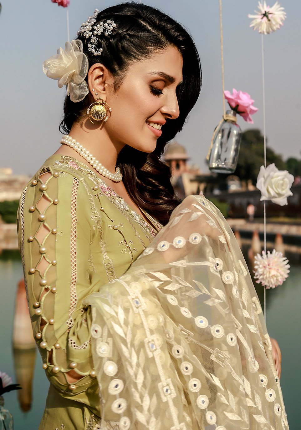 EPL 5 - Ecru Magnificence  | Elaf Festive Collection 2021