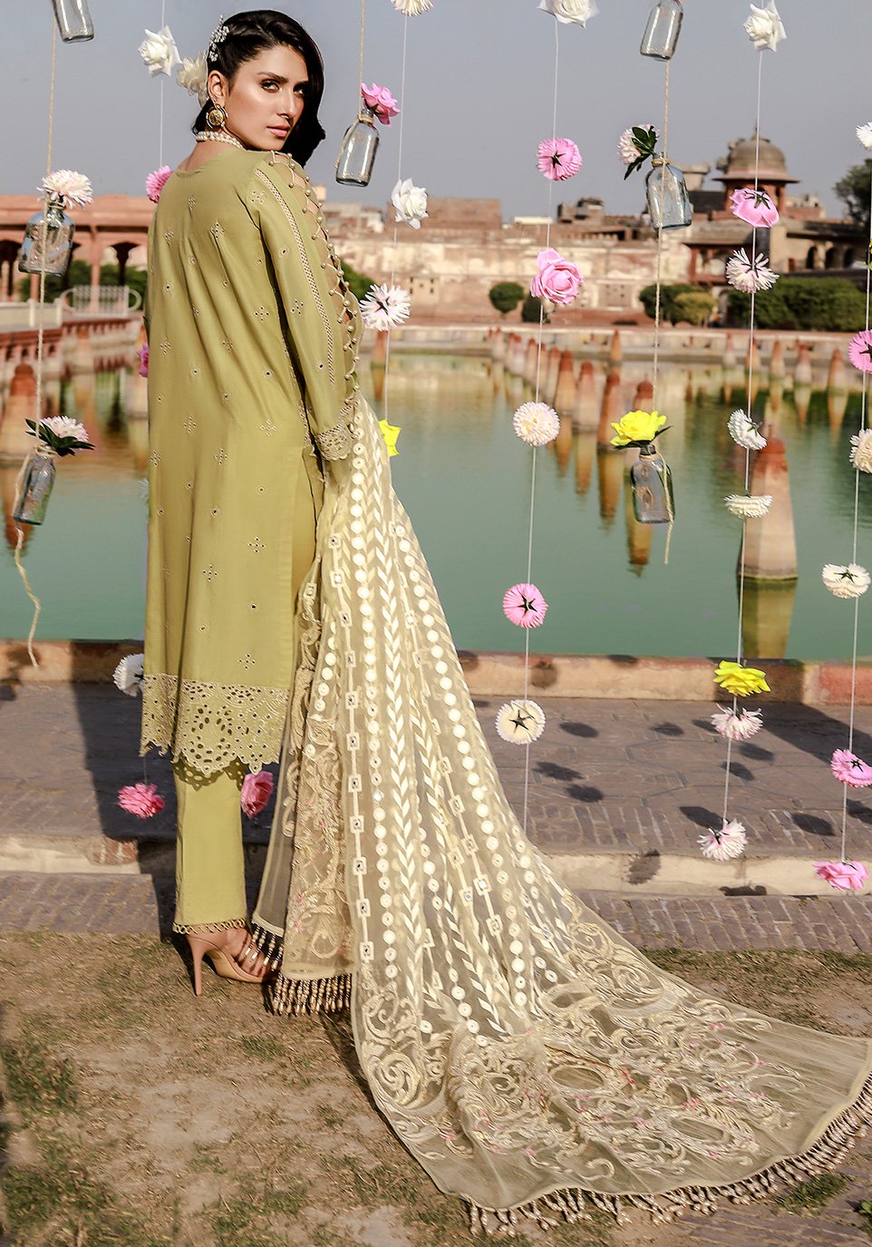 EPL 5 - Ecru Magnificence  | Elaf Festive Collection 2021