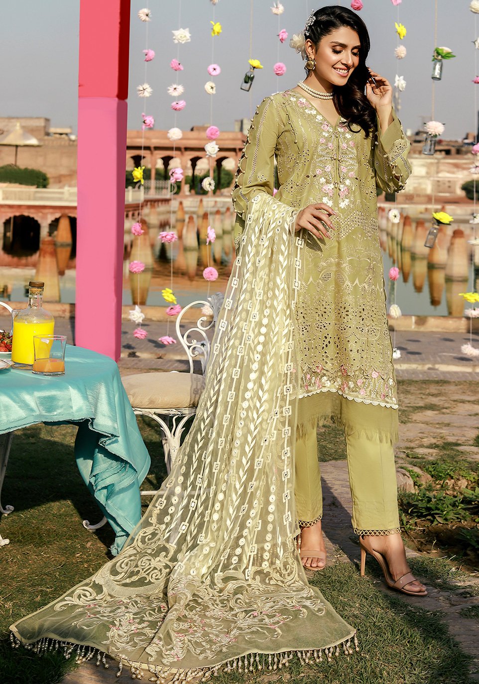 EPL 5 - Ecru Magnificence  | Elaf Festive Collection 2021