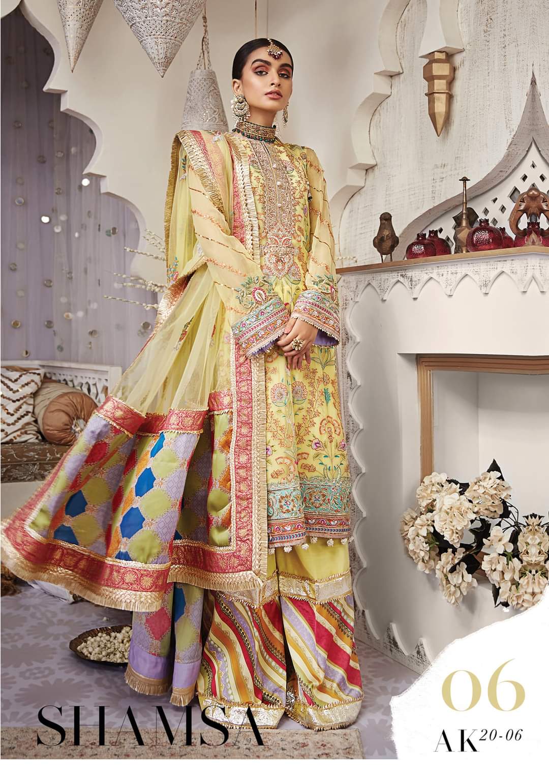 Shamsa | AK20-06 | Nargis Wedding Collection | 2020