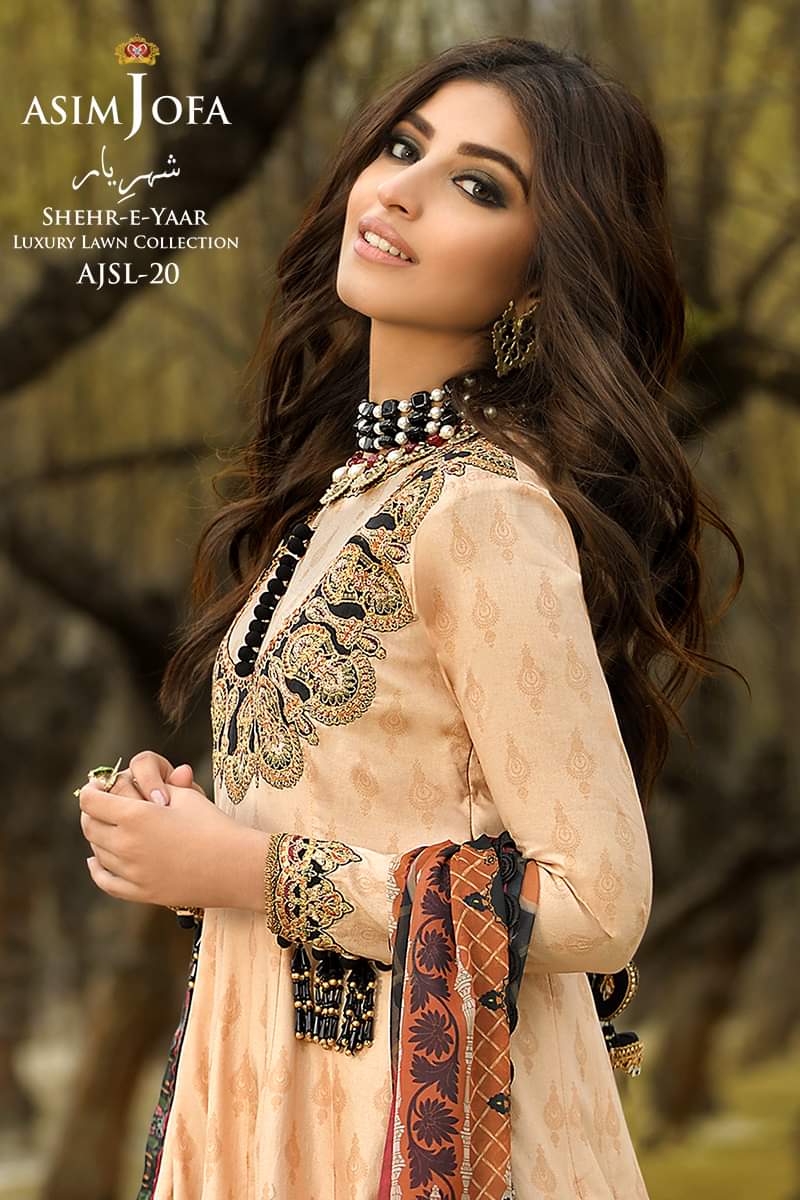 AJSL - 20 | Asim Jofa | Shehr - E - Yaar Luxury Lawn Collection 2022