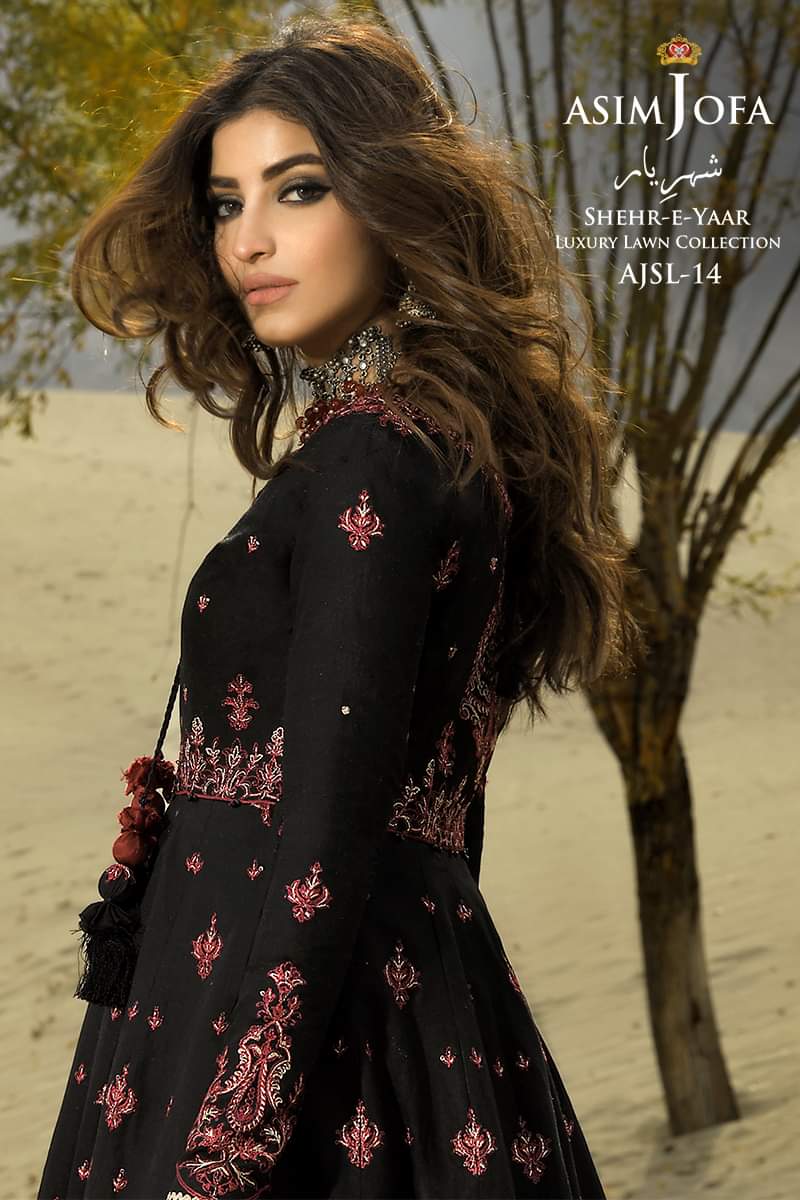 AJSL - 14 | Asim Jofa | Shehr - E - Yaar Luxury Lawn Collection 2022