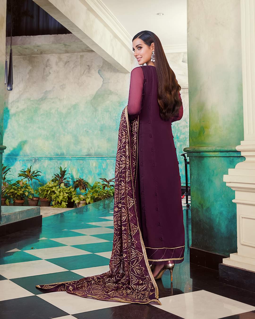 AJIM-19 | Asim Jofa | Iqra And Minal Edit | Unstitched Collection 2022