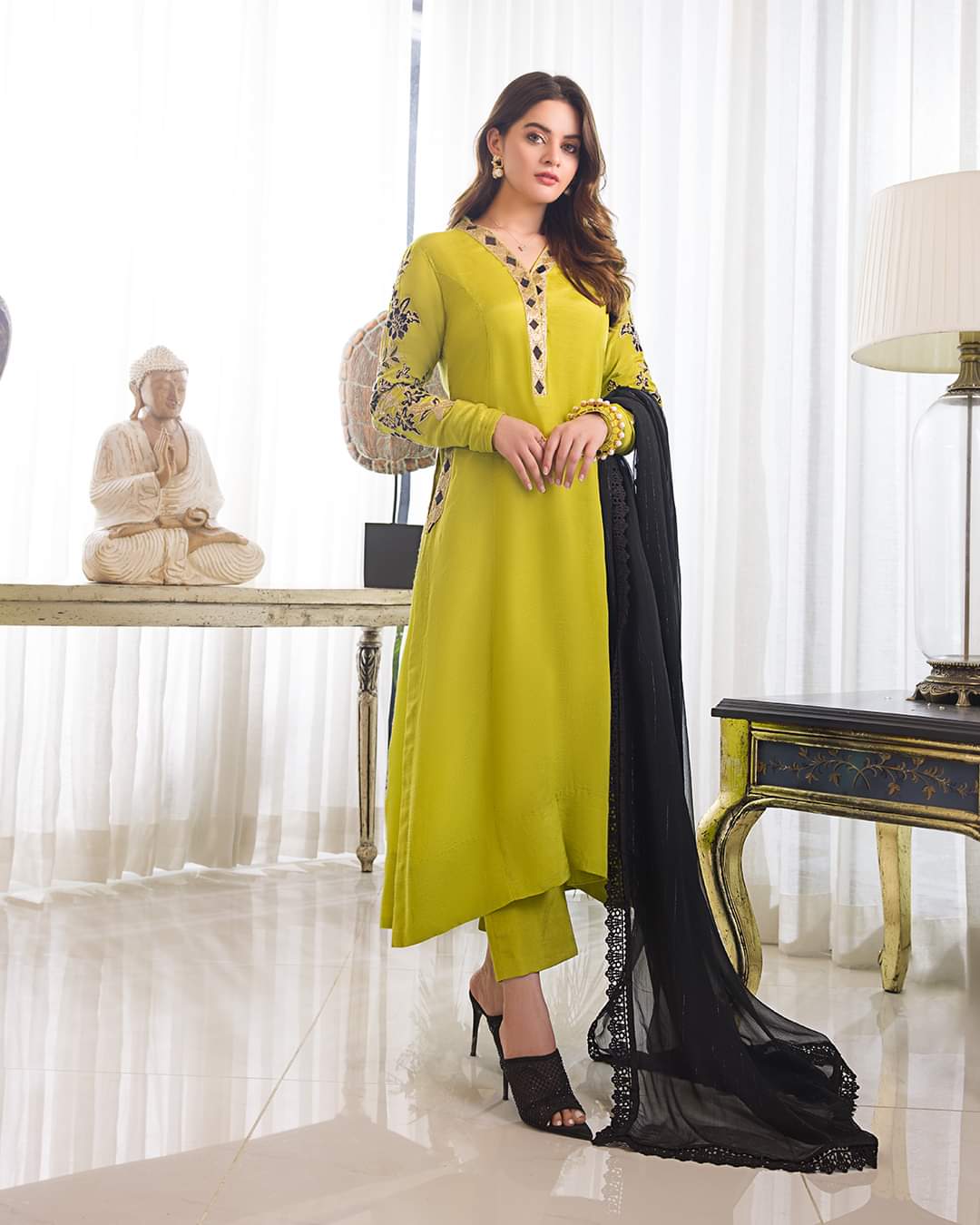 AJIM-18 | Asim Jofa | Iqra And Minal Edit | Unstitched Collection 2022