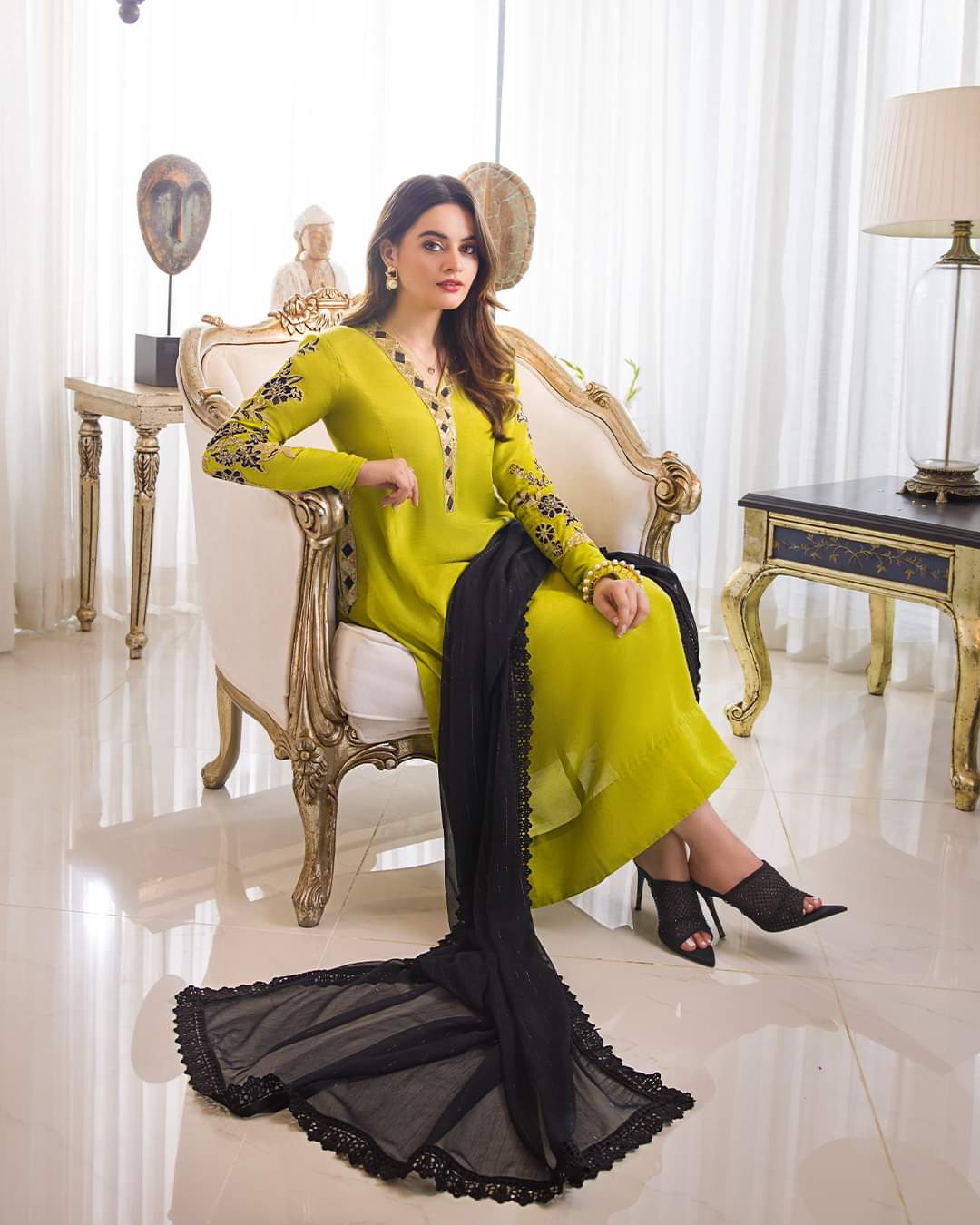 AJIM-18 | Asim Jofa | Iqra And Minal Edit | Unstitched Collection 2022