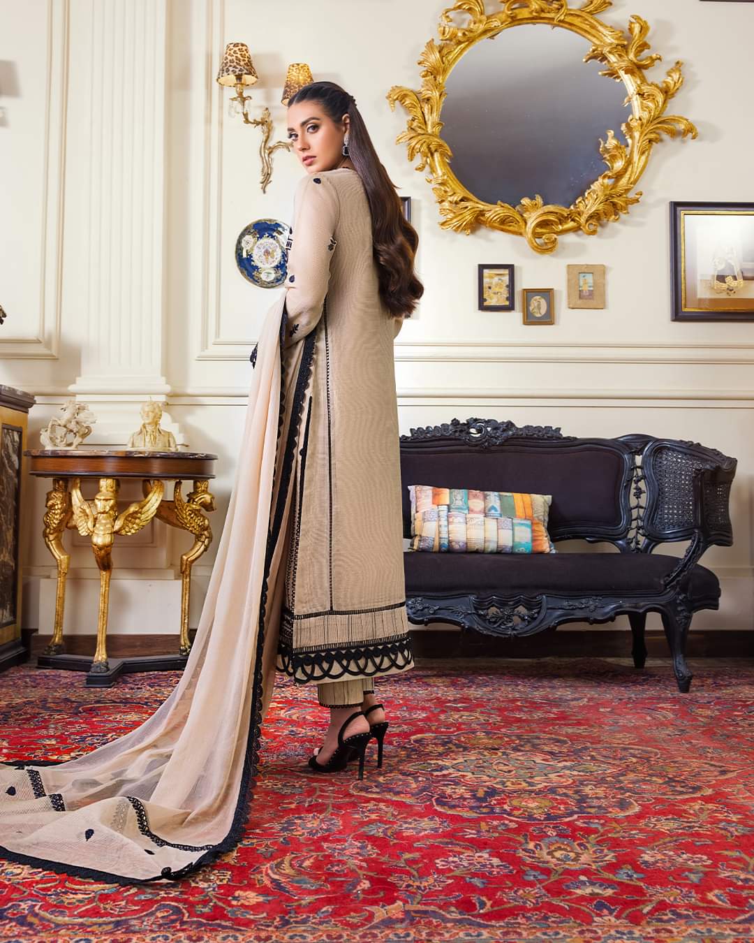 AJIM-17 | Asim Jofa | Iqra And Minal Edit | Unstitched Collection 2022