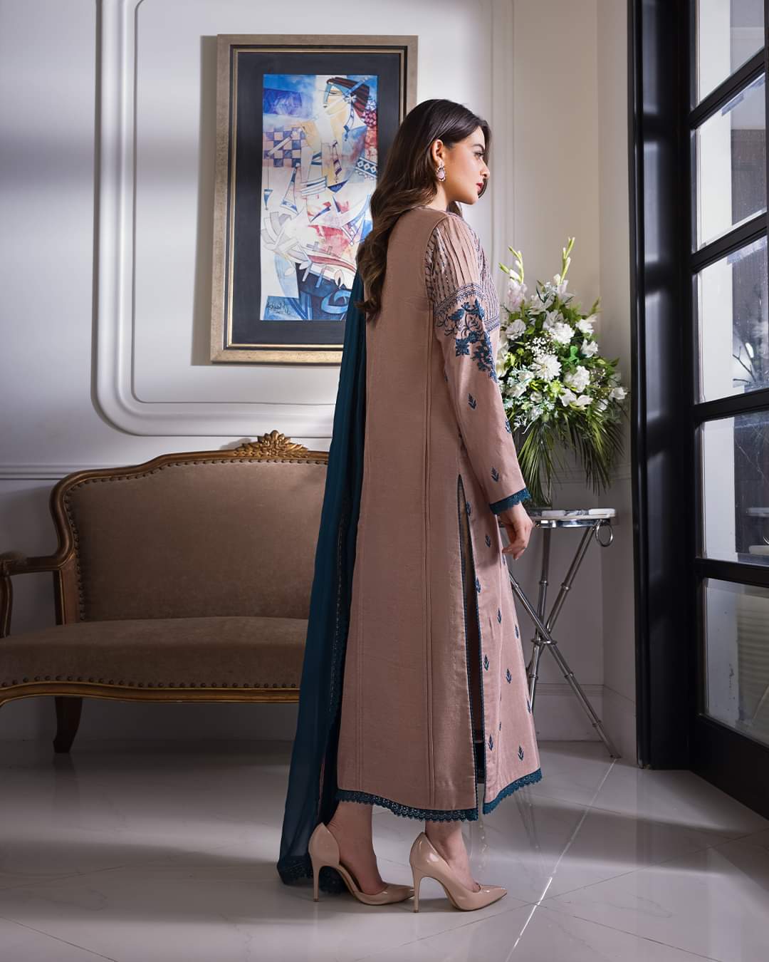 AJIM-16 | Asim Jofa | Iqra And Minal Edit | Unstitched Collection 2022