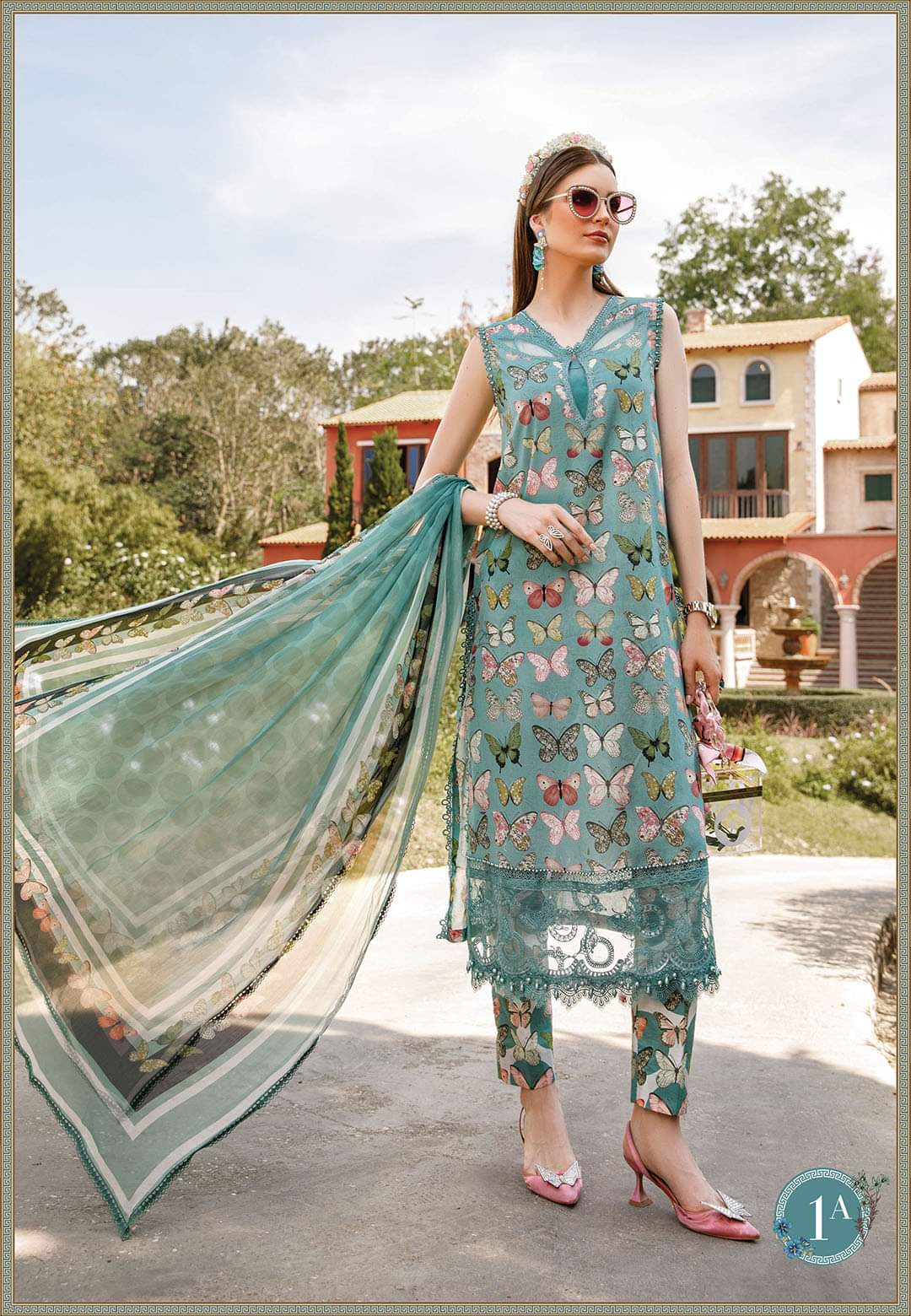 1A | Maria B | MPrints Spring Summer Lawn 2023