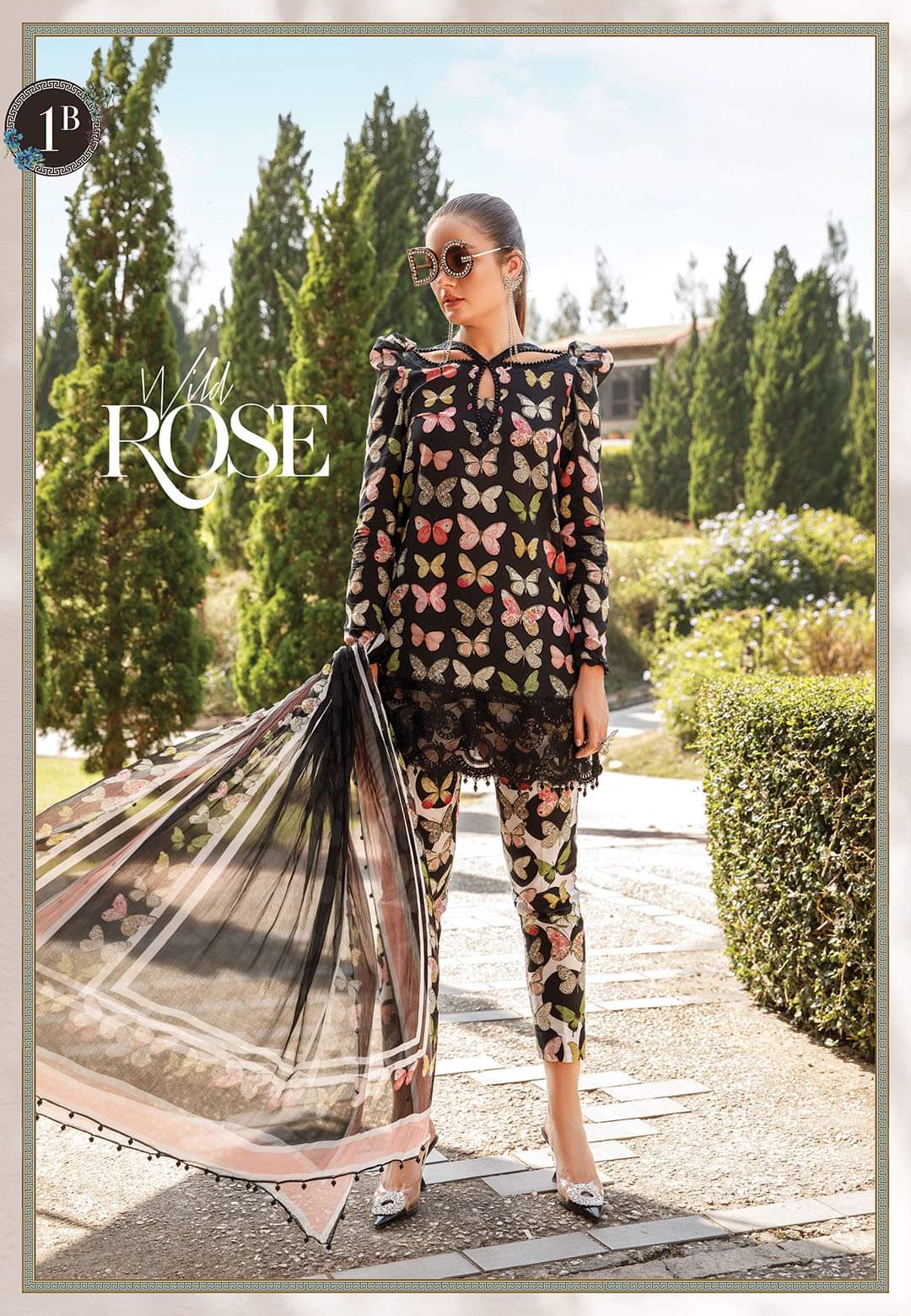 1B | Maria B | MPrints Spring Summer Lawn 2023