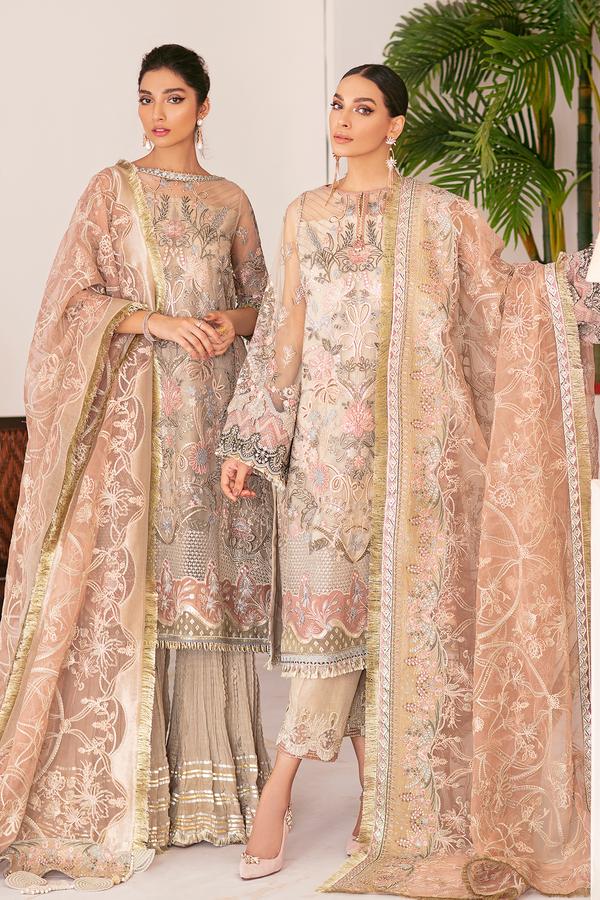 Fall Light | Baroque | Chantelle | Embroidered Chiffon