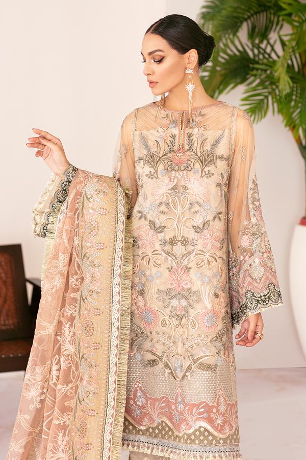 Fall Light | Baroque | Chantelle | Embroidered Chiffon