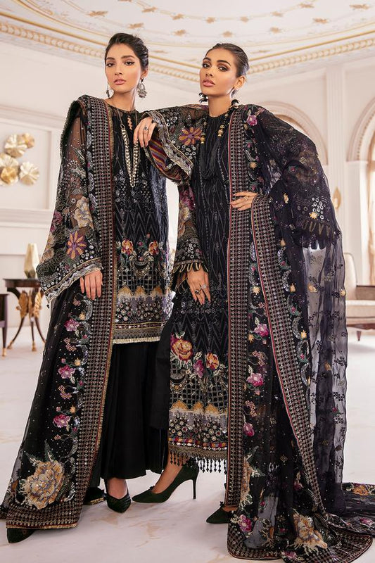 Garnet | Baroque | Chantelle | Embroidered Chiffon