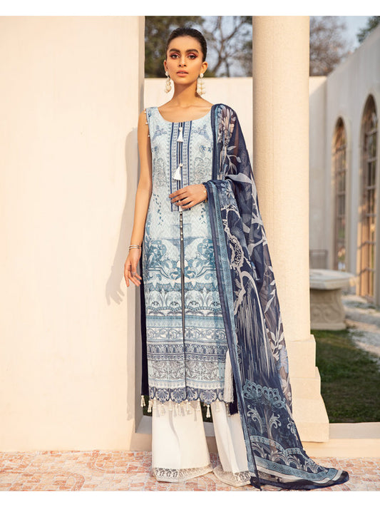 Anisah Embroidered Organza 3-Piece GL-01 | Gulaal | Lawn 2021 | Volume 1