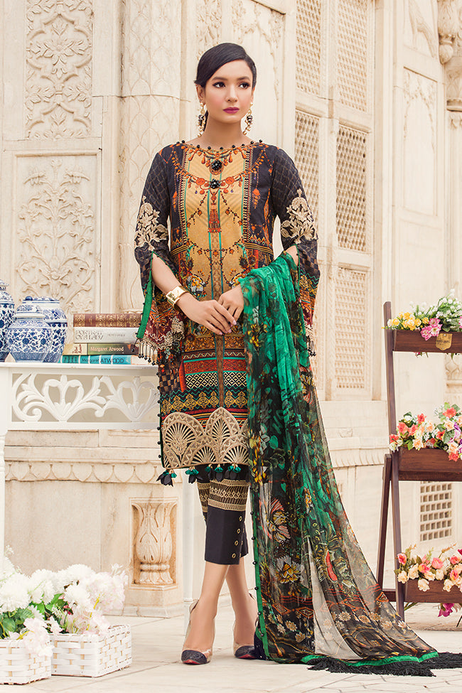 Royal Grandeur GL-02 [Gulaal Lawn Vol 2]