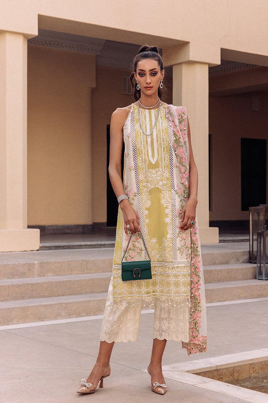 Daffodil - SR - 07 | Saira Rizwan | Luxury Lawn 2023