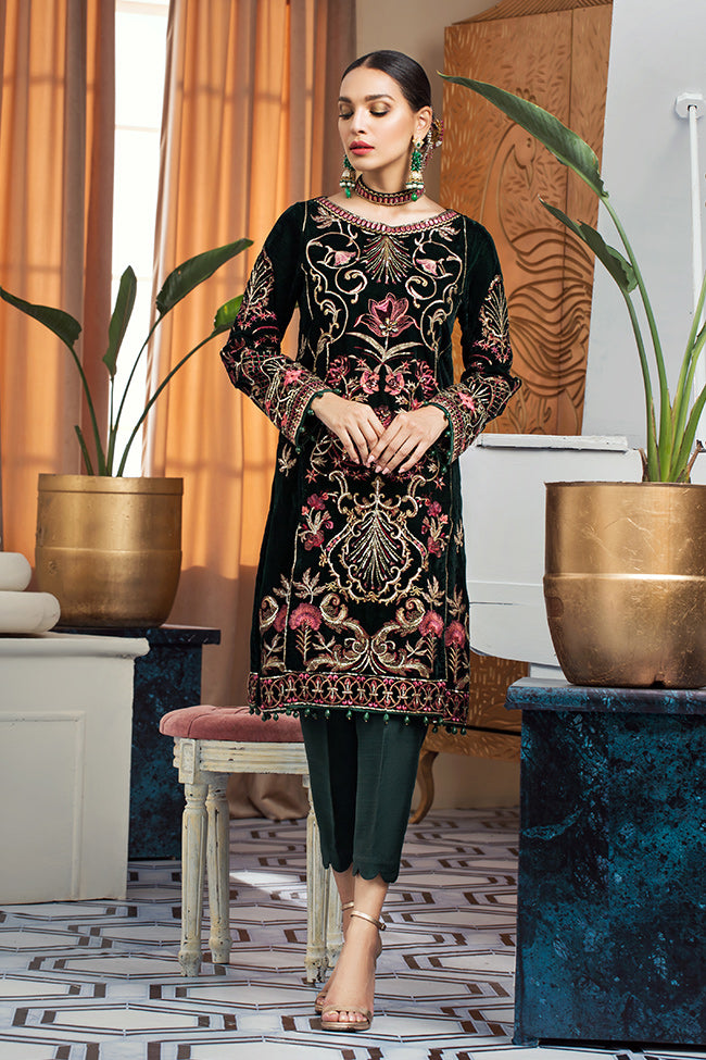 GV-07 Mono Bloom (Gulaal - Velvet Wedding Collection)