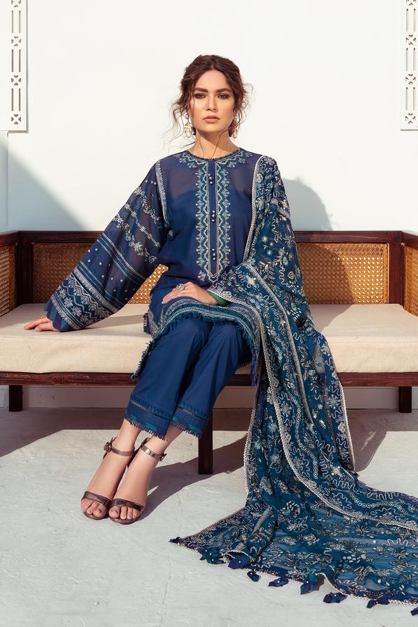 HELIOTROPE | Baroque | Swiss Voile Lawn Collection 2021