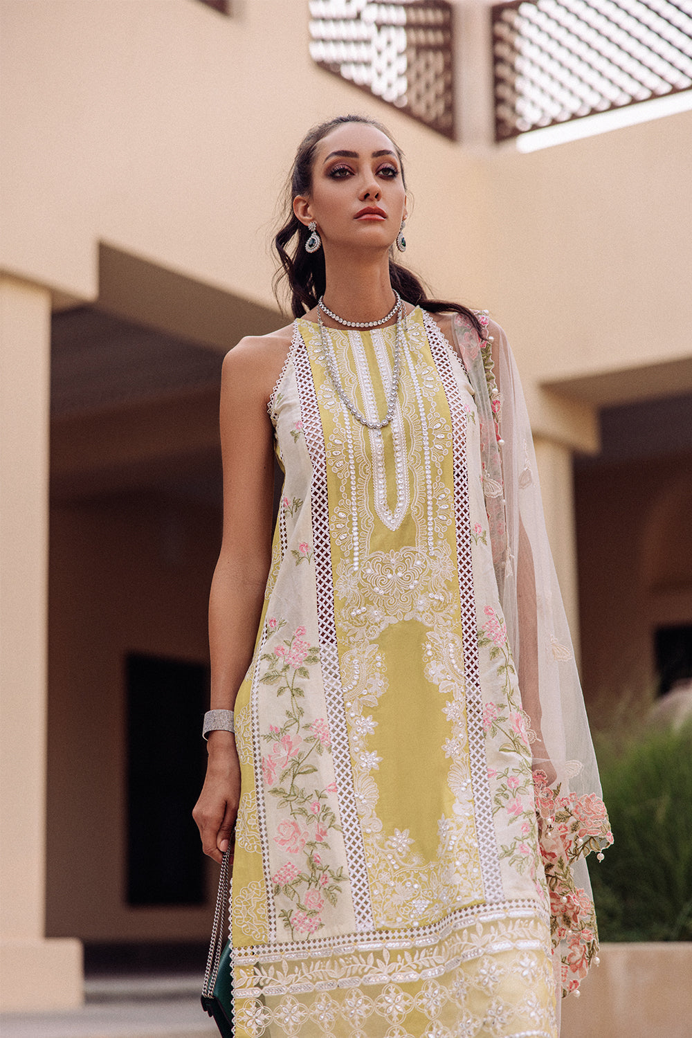 Daffodil - SR - 07 | Saira Rizwan | Luxury Lawn 2023