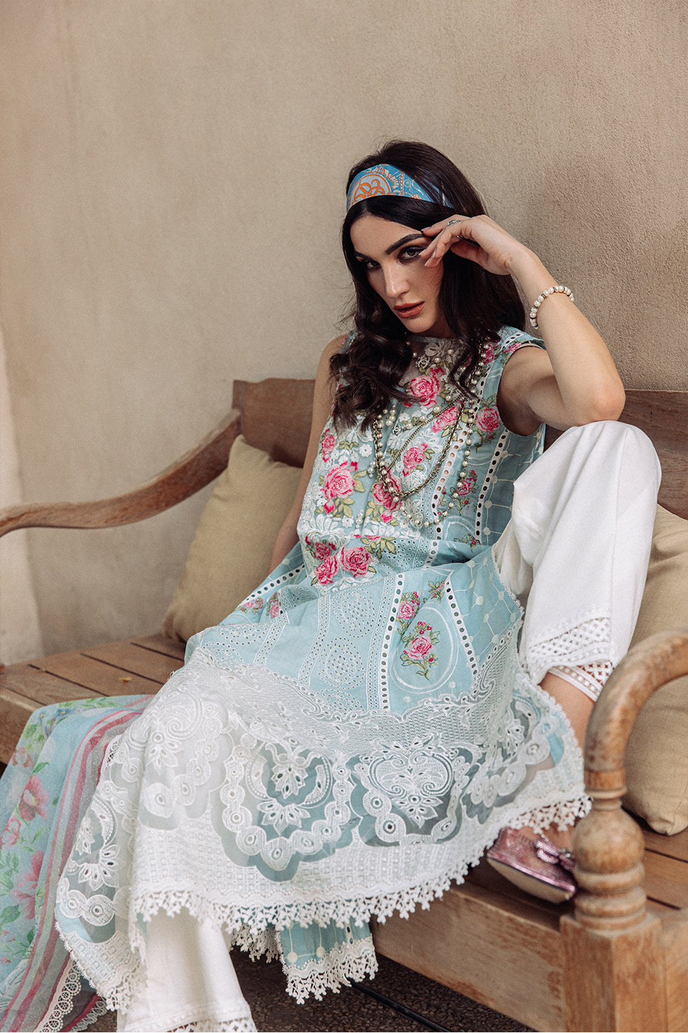 Daphne - SR - 01 | Saira Rizwan | Luxury Lawn 2023