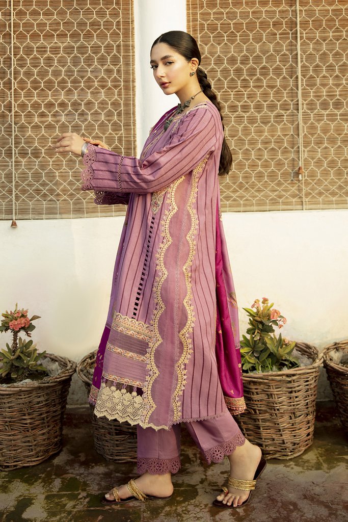NW-14 | Qalamkar | Unstitched Qline Linen Collection 2021
