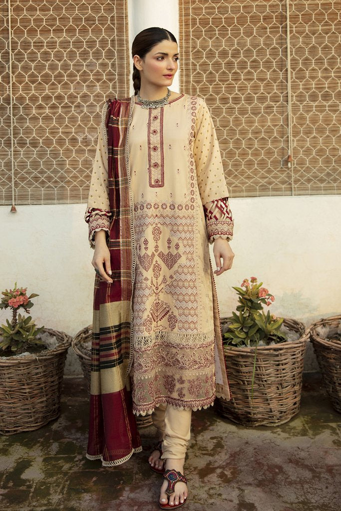 NW-06 | Qalamkar | Unstitched Qline Linen Collection 2021