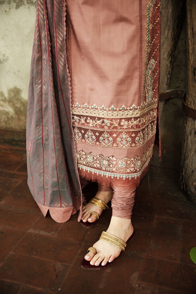 NW-01 | Qalamkar | Unstitched Qline Linen Collection 2021