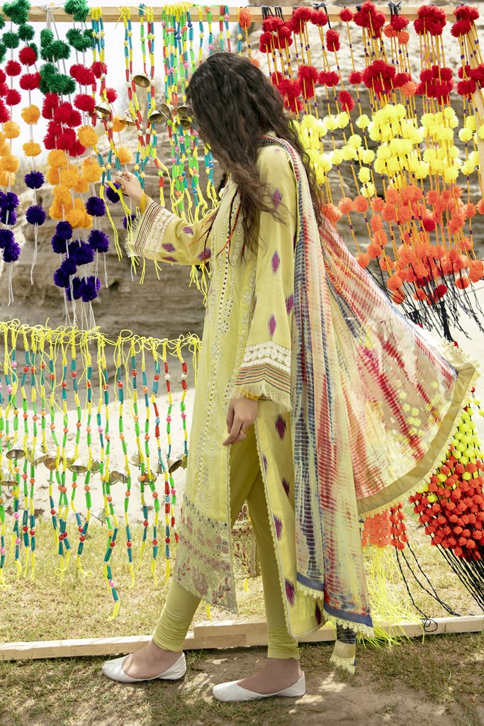 EE 10 | Qalamkar | Q line Lawn Collection'21